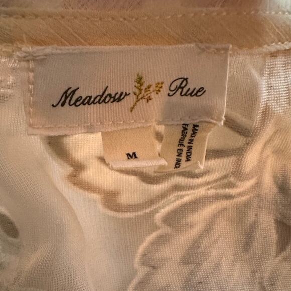 Anthropologie Meadow Rue Mariana Burnout Top, size M - Picture 3 of 7